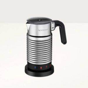 Nespresso Aeroccino 4 Milk Frother Stainless Steel Black BNIB